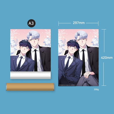 Cherry Blossoms After Winter - A3 Poster Set