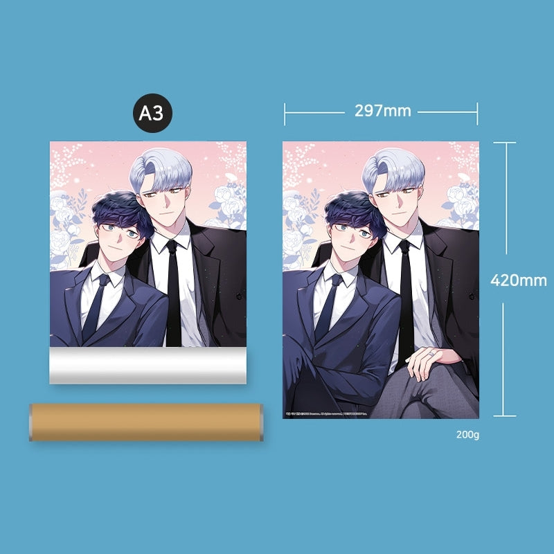 Cherry Blossoms After Winter - A3 Poster Set