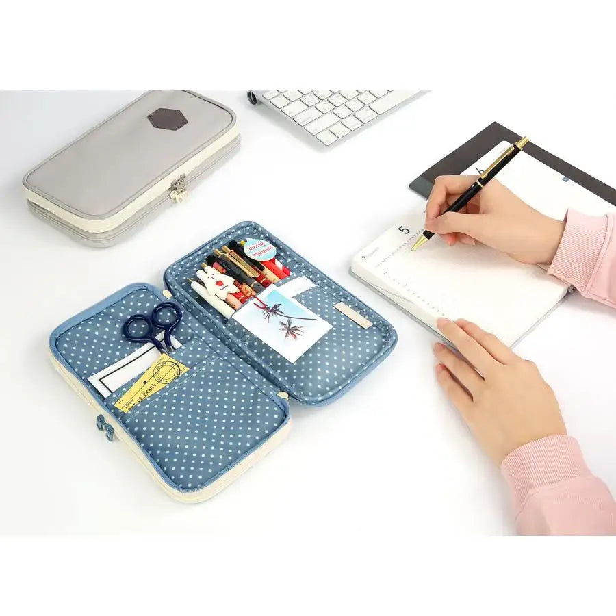 Monopoly - W-Pocket Case - Monopoly - Pen & Pencil Cases - Harumio