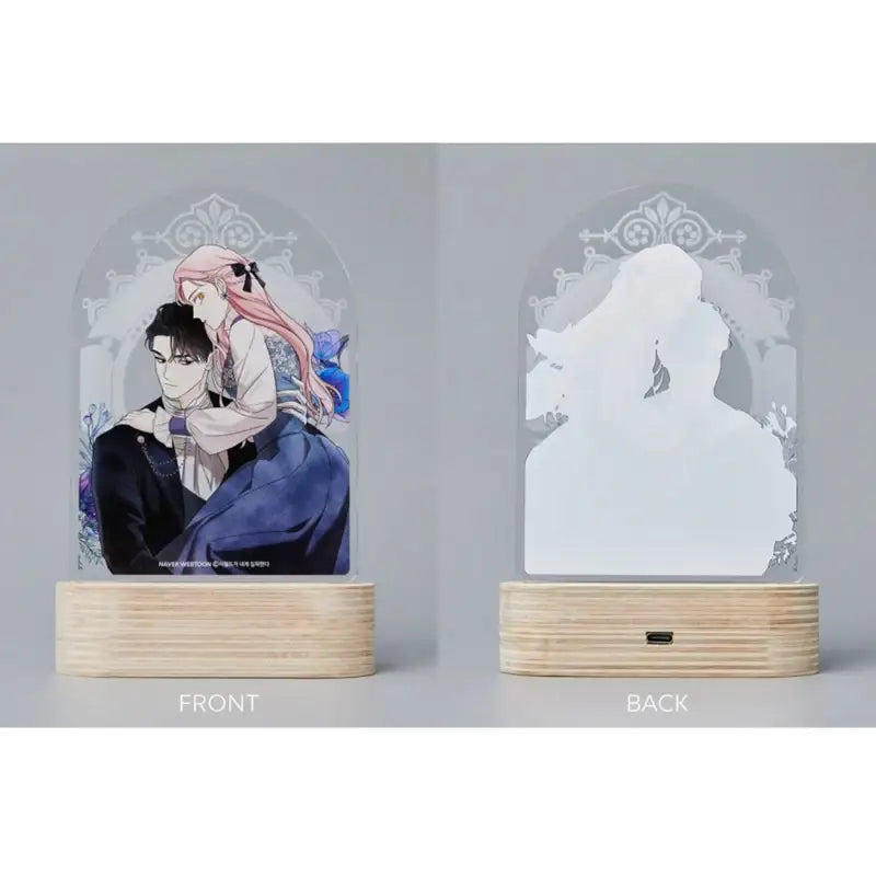 My In-Laws Are Obsessed With Me - Acrylic Romance Mood Light - WEBTOON FRIENDS - Acrylic Mood Light - Harumio