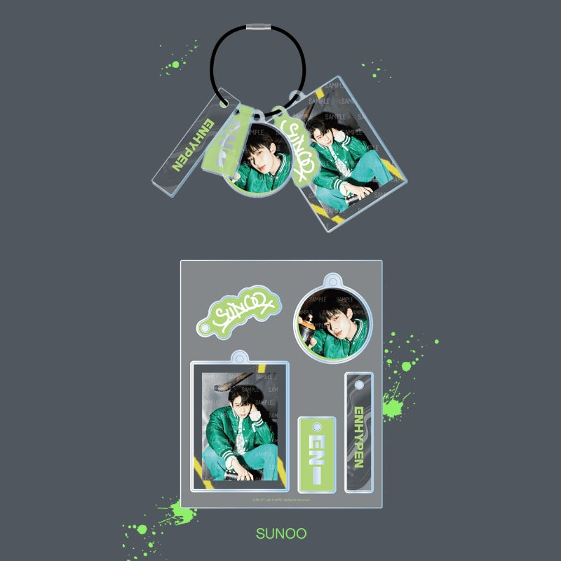 ENHYPEN - SADAME - Acrylic Keyring Set