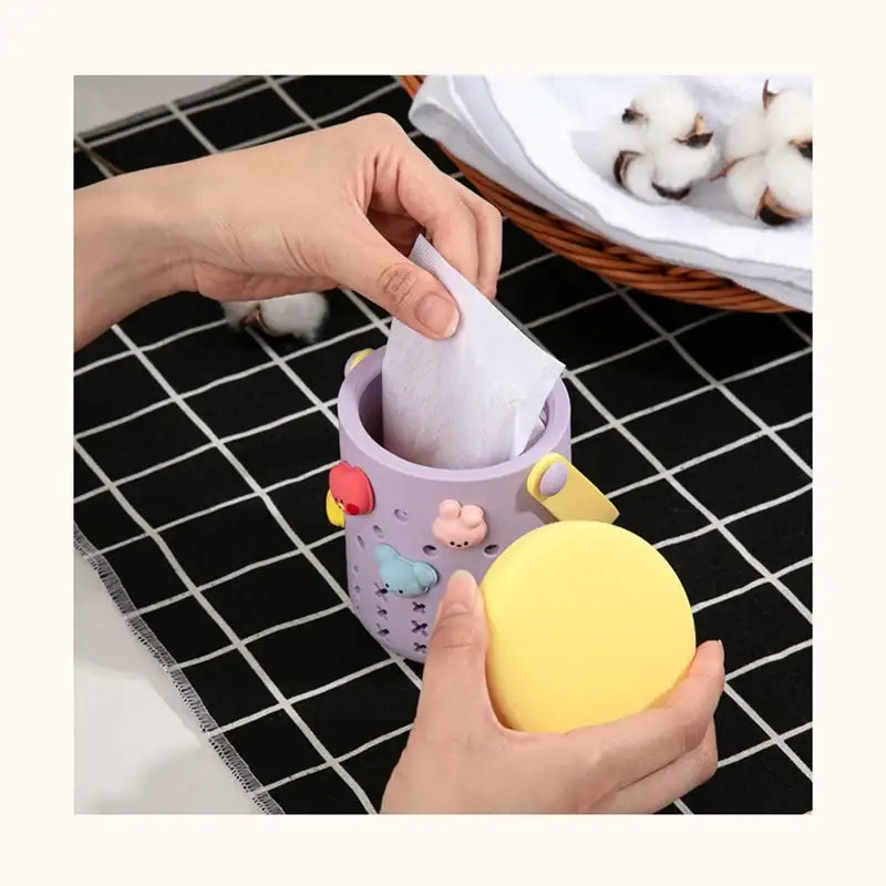 BT21 x Royche - Minini Silica Gel Case - Royche - Silica Gel Case - Harumio