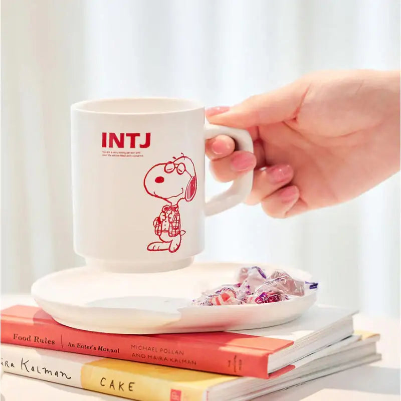 Bo Friends x Peanuts - Snoopy MBTI Mug - Bo Friends - Mugs - Harumio