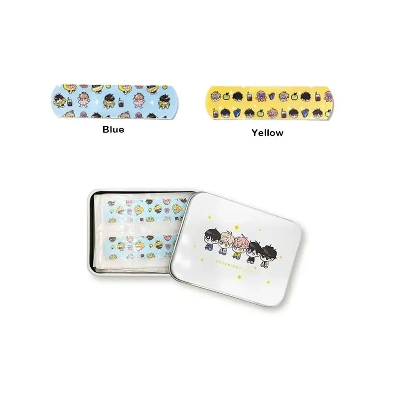 Green Apple Paradise - Character Band-Aid Tin Case - Green Apple Paradise - Accessories - Harumio