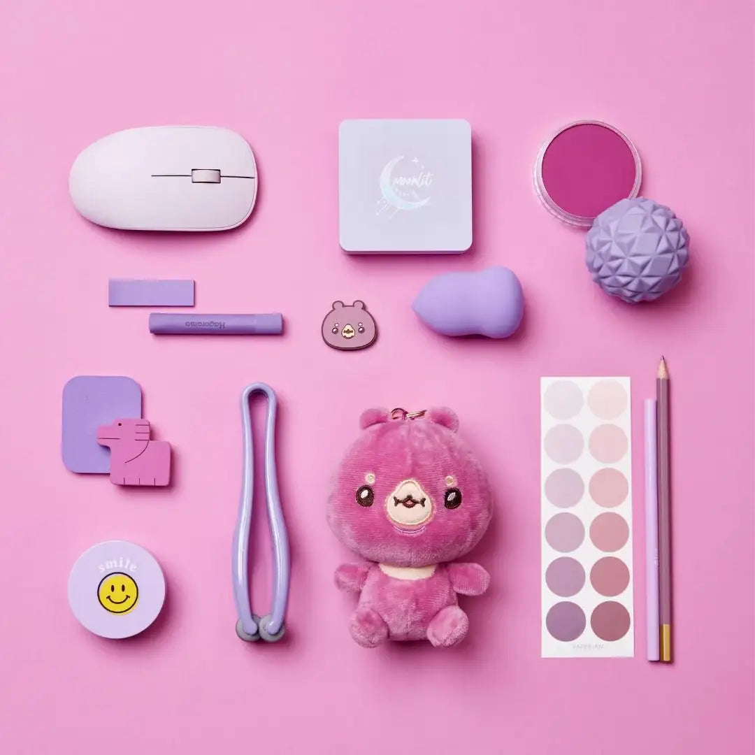 TWOTUCKGOM x MONSTA X - Teddy Bear Key Ring - TWOTUCKGOM - Accessories - Harumio