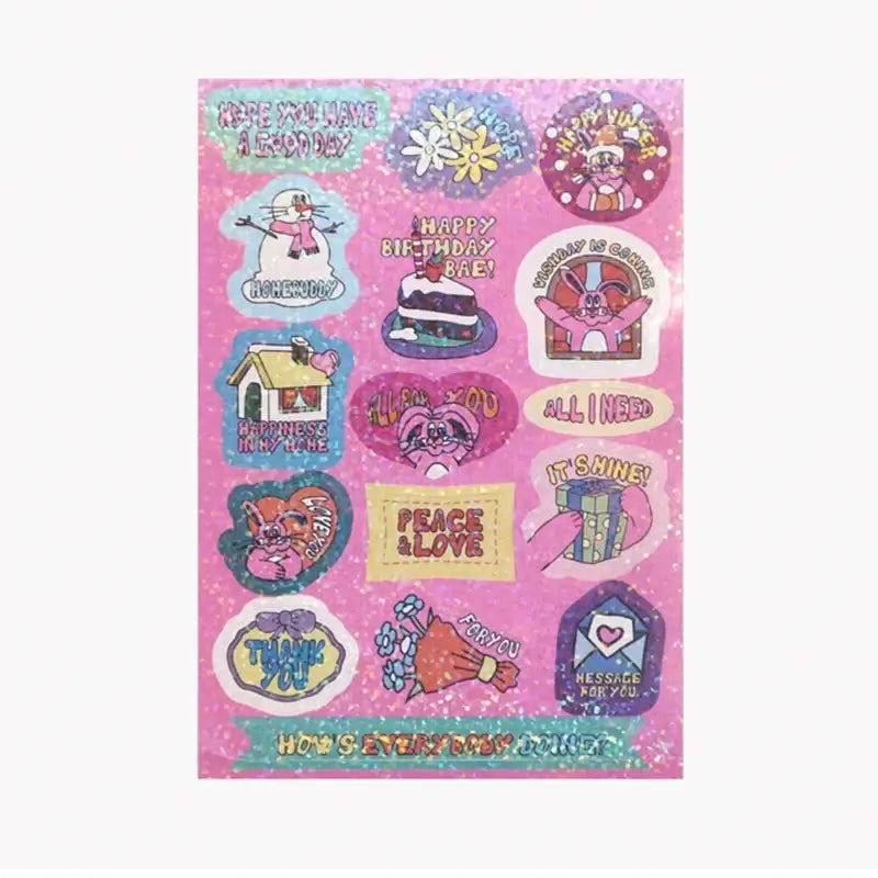 THENCE - Twinkle Sticker Ver.2 - THENCE - Accessories, Stationery - Harumio