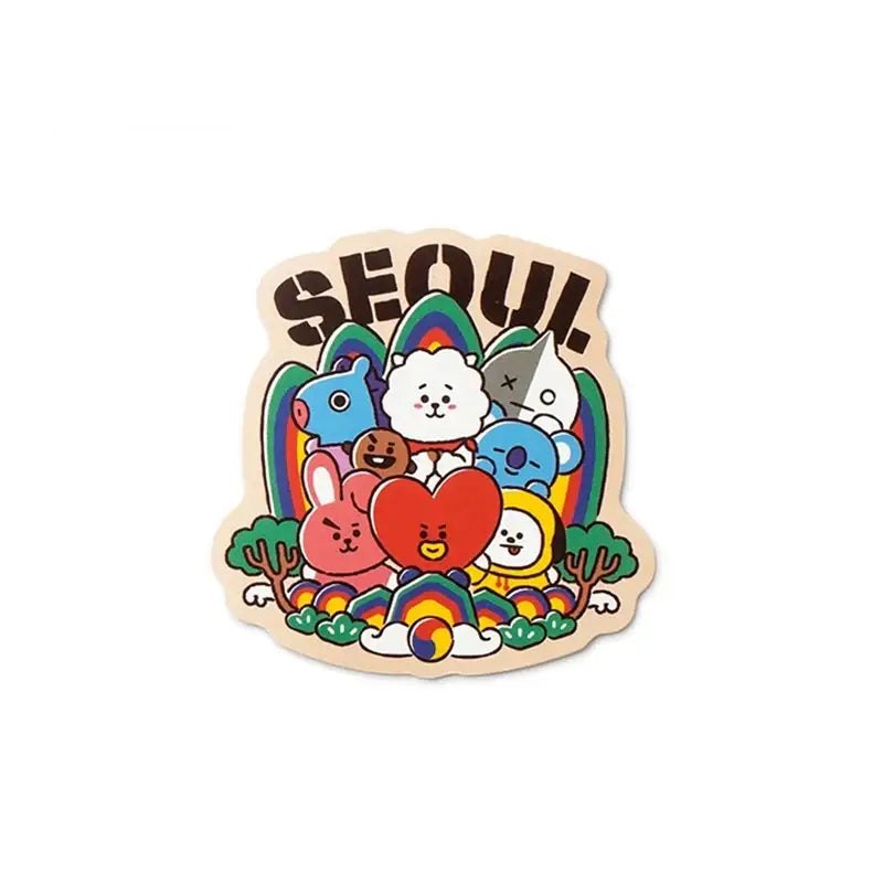 BT21 - City Edition Seoul - Sticker Pack - BT21 - Sticker - Harumio