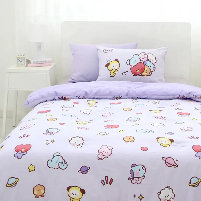 NARA HOME DECO X BT21- Minini Quilt - NARA HOME DECO X BT21 - Bed Textiles - Harumio