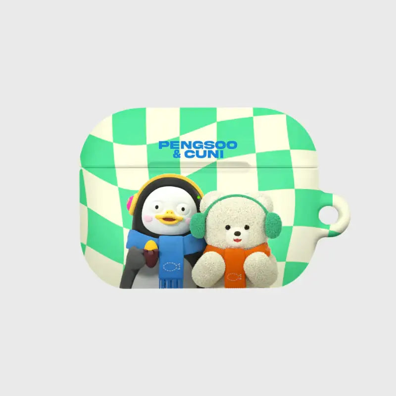 Earpearp x Pengsoo - Winter Buddy AirPods Hard Case - Earpearp x Pengsoo - AirPods Case - Harumio