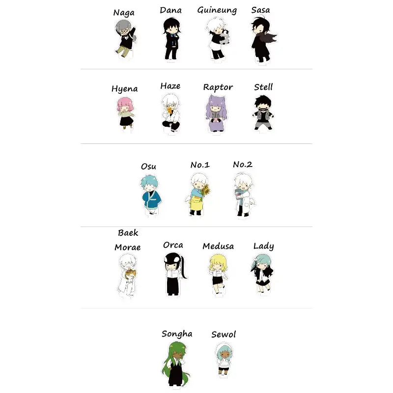 I Don't Want This Kind Of Hero - Acrylic Stand - Webtoon Shop - Acrylic Stand - Harumio