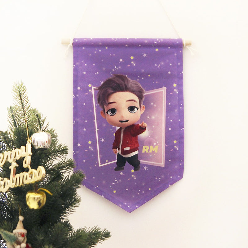 BTS TinyTAN - Fabric Flag