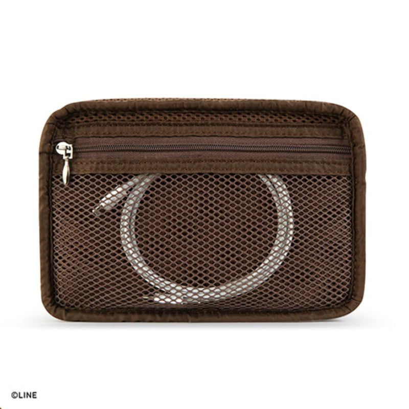 Monopoly x LINE - Brown and Friends - Mini Cable Pouch