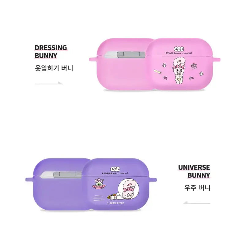 Esther Bunny - AirPods Pro Color Jelly Case - Esther Bunny - AirPods Case - Harumio