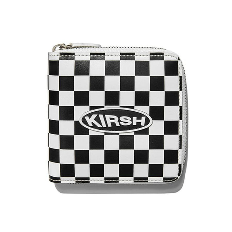 Kirsh - Pocket Circle Logo Half Wallet - White