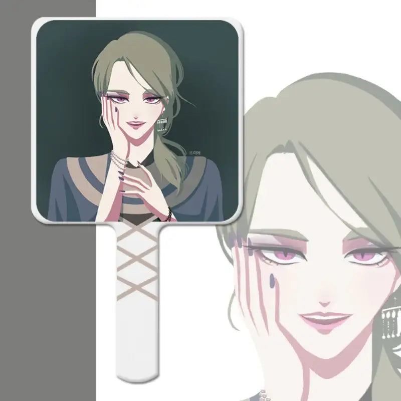 Uglyhood - Square Handle Mirror - Webtoon Shop - Mirror - Harumio