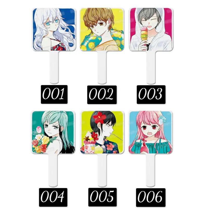 I Don't Want This Kind Of Hero - Square Hand Mirror - Webtoon Shop - Mirrors - Harumio