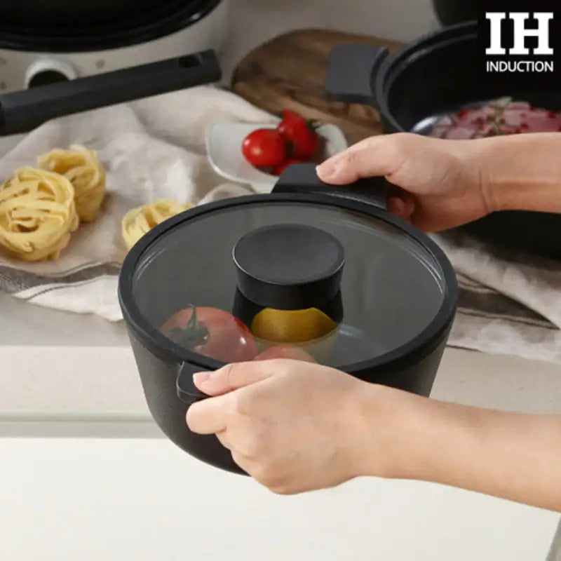 Neoflam - Vulcam Pot Set Of 3 - Neoflam - Stock Pot - Harumio
