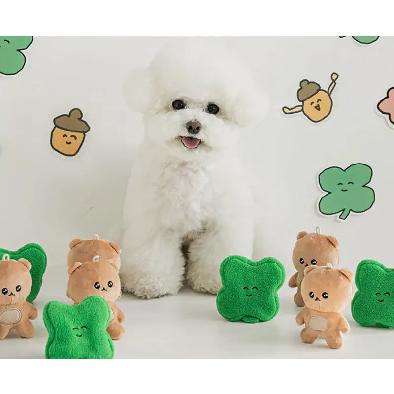 Bite Me - Lucky Squirrel Keyring Nosework Toy - Bite Me - Pet - Harumio