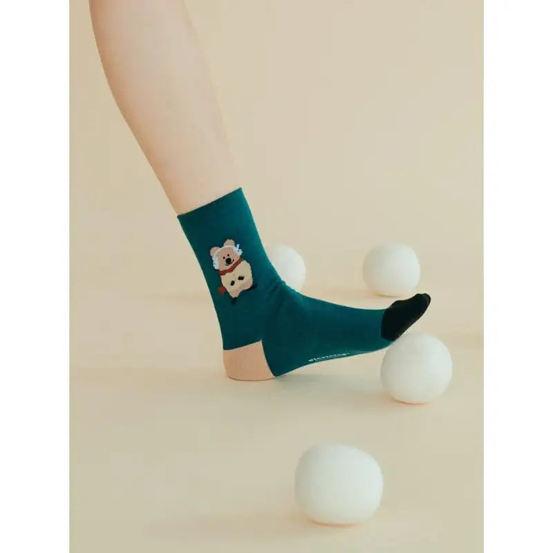 Dinotaeng - Quokka & BOBO Single Socks - Dinotaeng - Socks - Harumio