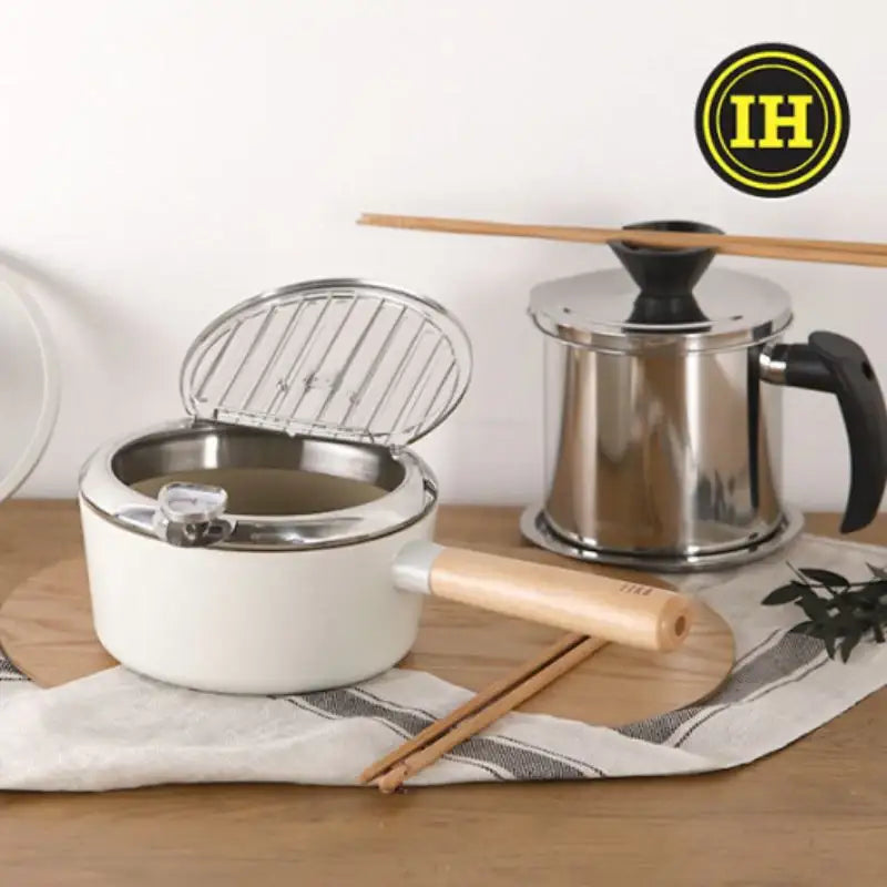 Neoflam - FIKA Induction Frying Pot Set - Neoflam - Kitchenware - Harumio