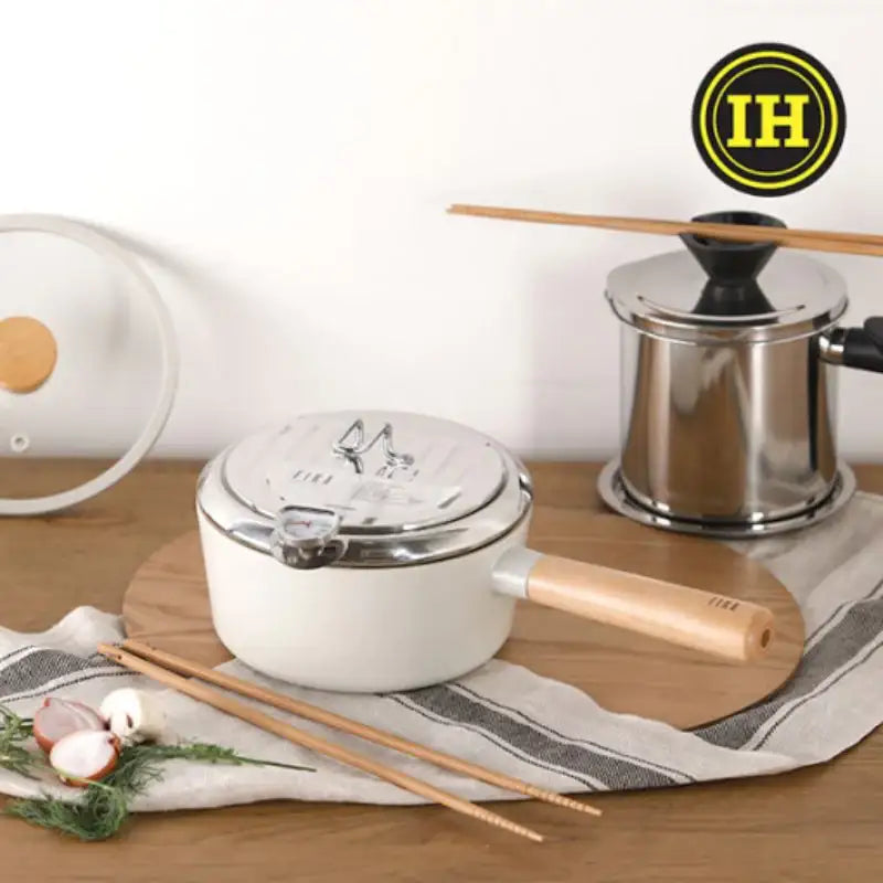 Neoflam - FIKA Induction Frying Pot Set - Neoflam - Kitchenware - Harumio