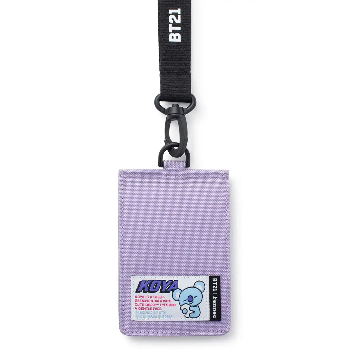 BT21 x Fennec - Neck Strap Card Holder - BT21 - Card Holder - Harumio