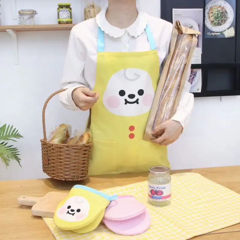 NARA HOME DECO x BT21- Kitchen Gloves - NARA HOME DECO - Kitchen Gloves - Harumio