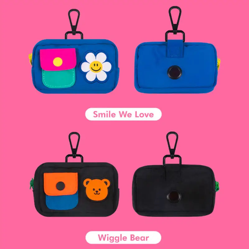 Wiggle Wiggle x Pethroom - Poop Bag Pouch - Wiggle Wiggle - Pouch - Harumio