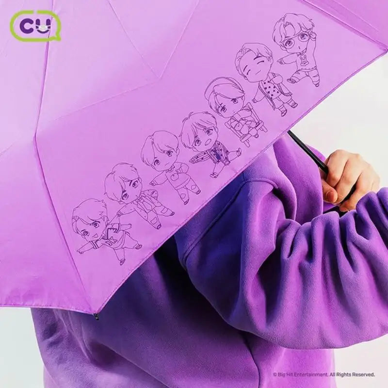BTS x CU - Foldable Umbrella - CU - Accessories - Harumio