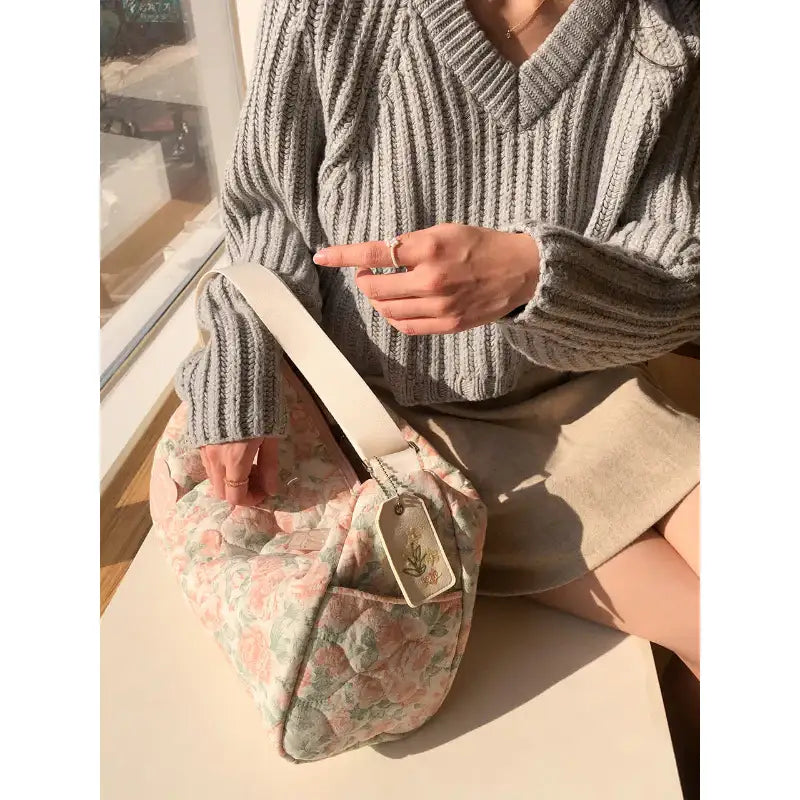Ovuni - Quilted Duffel Bag - Ovuni - Bag - Harumio