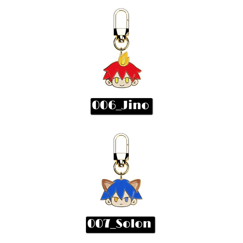 Dark Moon - Cut Toon Keyring