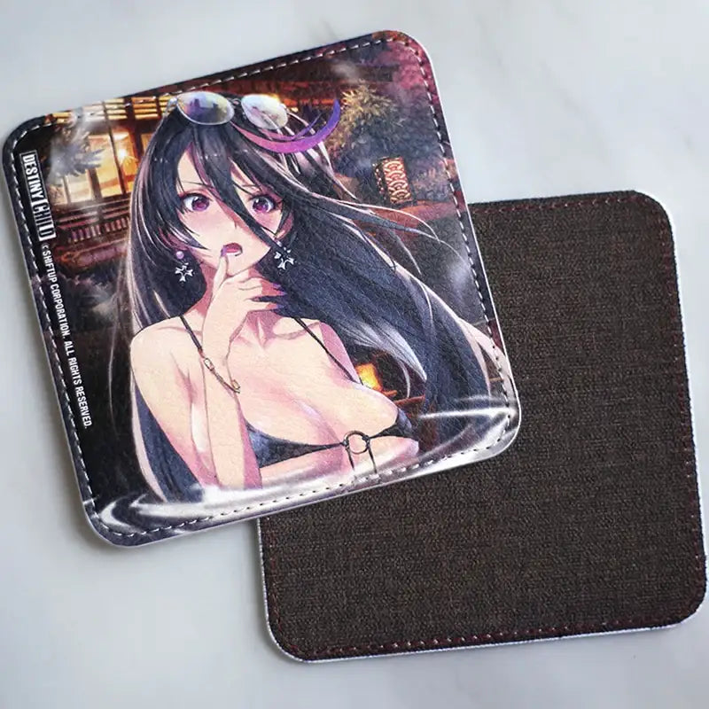 Destiny Child - Hot Spring Leather Coaster - Destiny Child - Accessories - Harumio