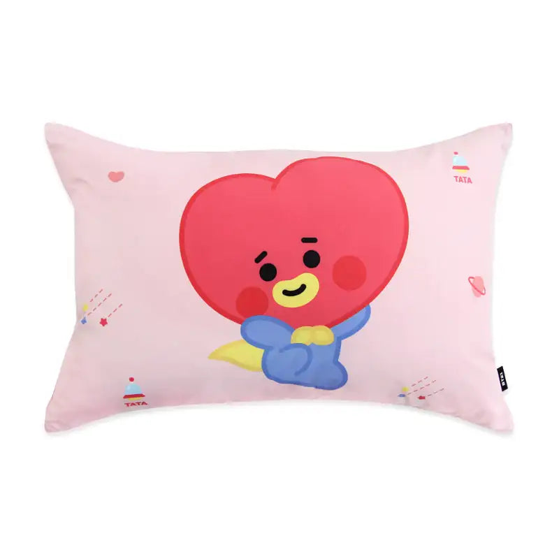 NARA HOME DECO X BT21- Shooting Star Microfiber Pillow Cover - NARA HOME DECO X BT21 - Bed Textiles - Harumio