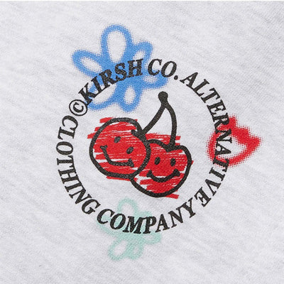 Kirsh - Doodle Cherry Circle Logo Hoodie