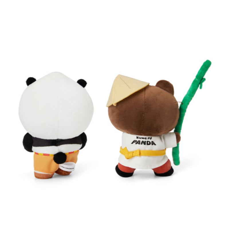 LINE FRIENDS x Kung Fu Panda - Standing Doll Set