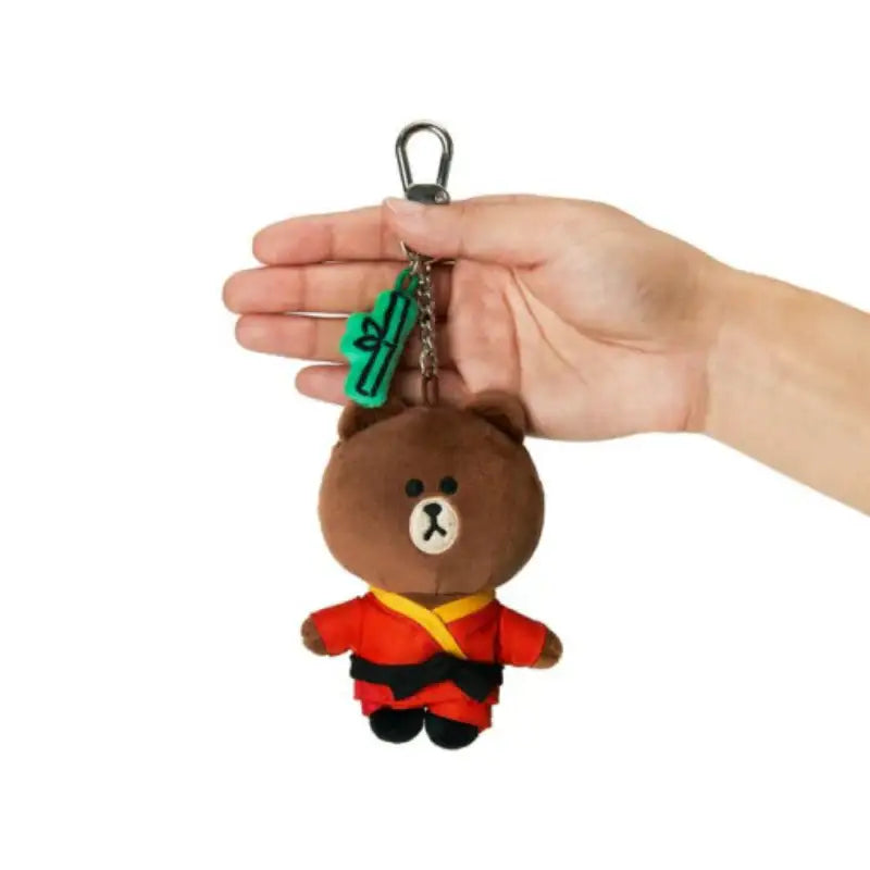 LINE FRIENDS x Kung Fu Panda - Charm Doll Keyring - LINE FRIENDS - Keyrings - Harumio