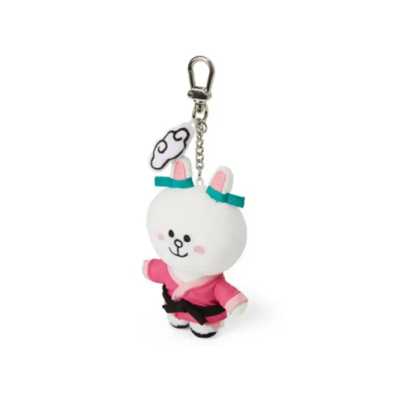 LINE FRIENDS x Kung Fu Panda - Charm Doll Keyring - LINE FRIENDS - Keyrings - Harumio
