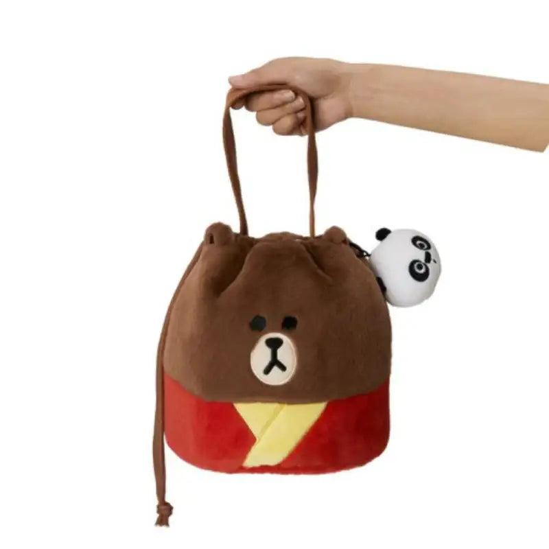 LINE FRIENDS x Kung Fu Panda - Bucket Bag - LINE FRIENDS - Bags - Harumio