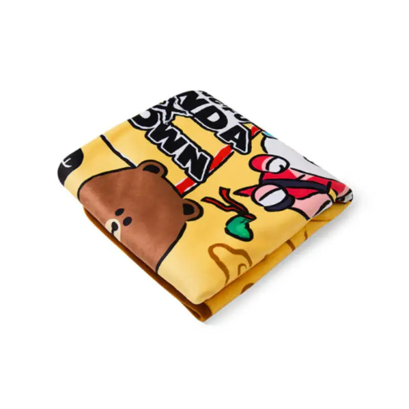 LINE FRIENDS x Kung Fu Panda - Lap Blanket - LINE FRIENDS - Blanket - Harumio