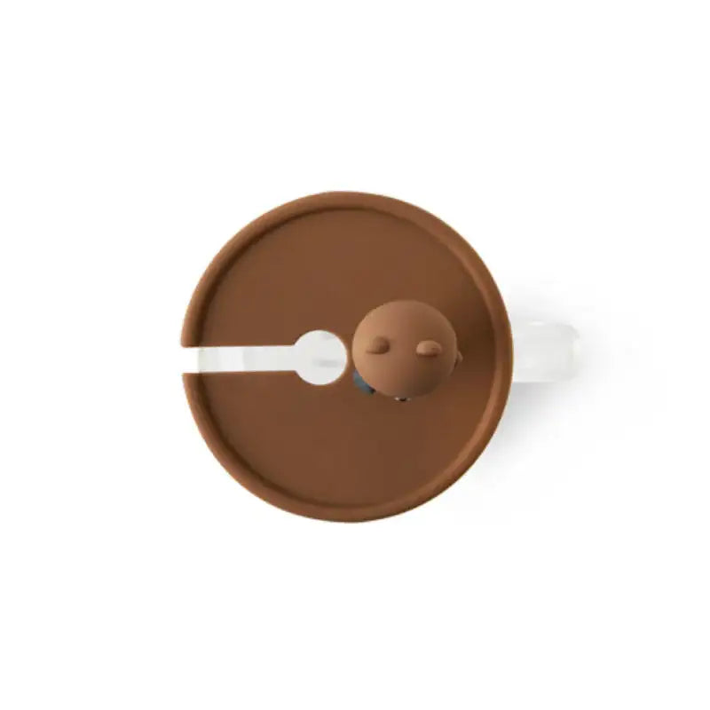 LINE FRIENDS x Kung Fu Panda - Brown Mug & Tea Bag Holder Lid Set - LINE FRIENDS - Tableware - Harumio