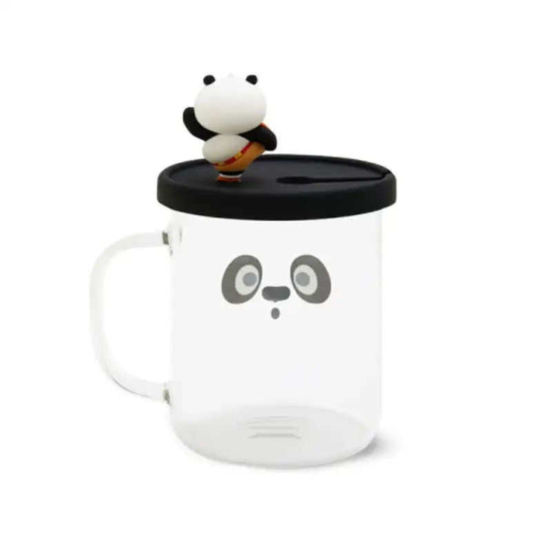 LINE FRIENDS x Kung Fu Panda - Mug & Tea Bag Holder Lid Set - LINE FRIENDS - Tableware - Harumio