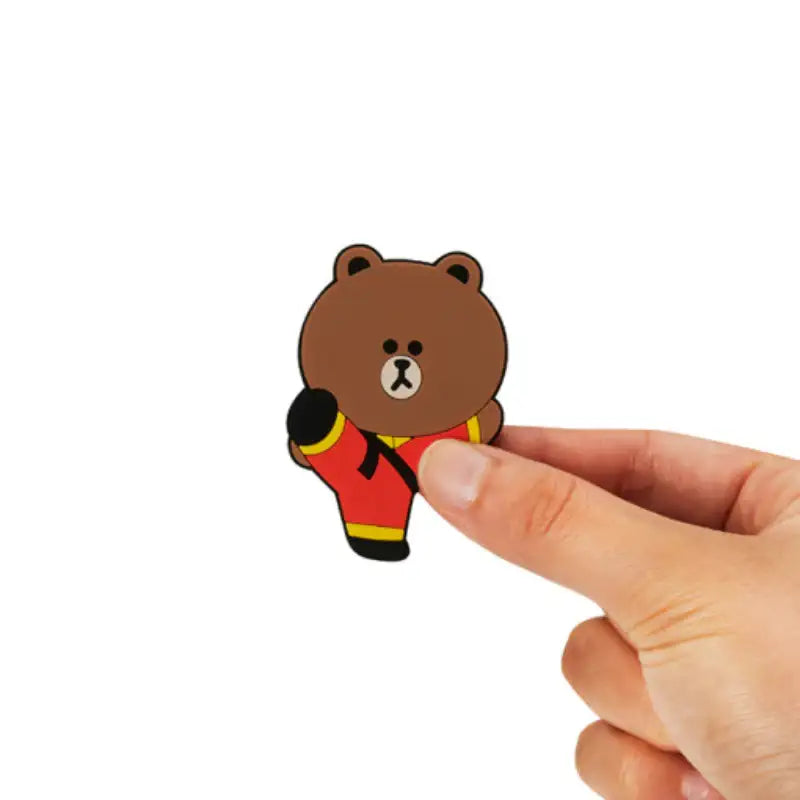 LINE FRIENDS x Kung Fu Panda - Silicone Magnet Set - LINE FRIENDS - Magnets - Harumio