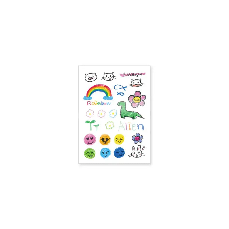 Suhyun - Alien - Tattoo Sticker Set