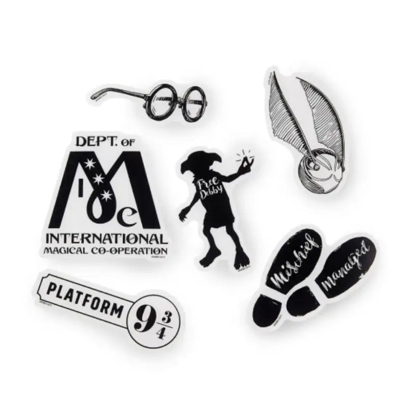 CGV - Harry Potter Transparent Sticker Set - CGV - Sticker - Harumio