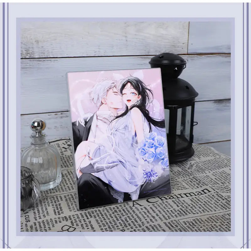 Secret Lady - Acrylic Frame - KWSTORE - Acrylic Frame - Harumio