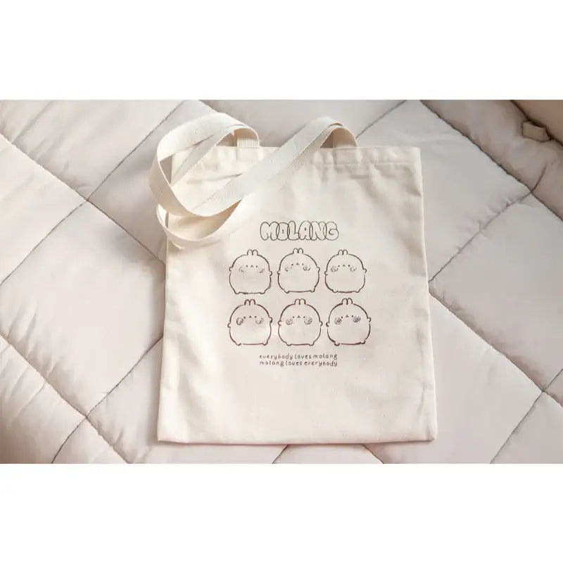 Molang - Sketch Eco Bag - Molang - Eco Bag - Harumio