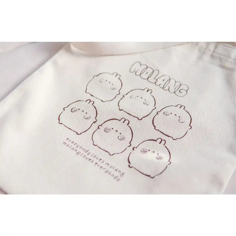 Molang - Sketch Eco Bag - Molang - Eco Bag - Harumio