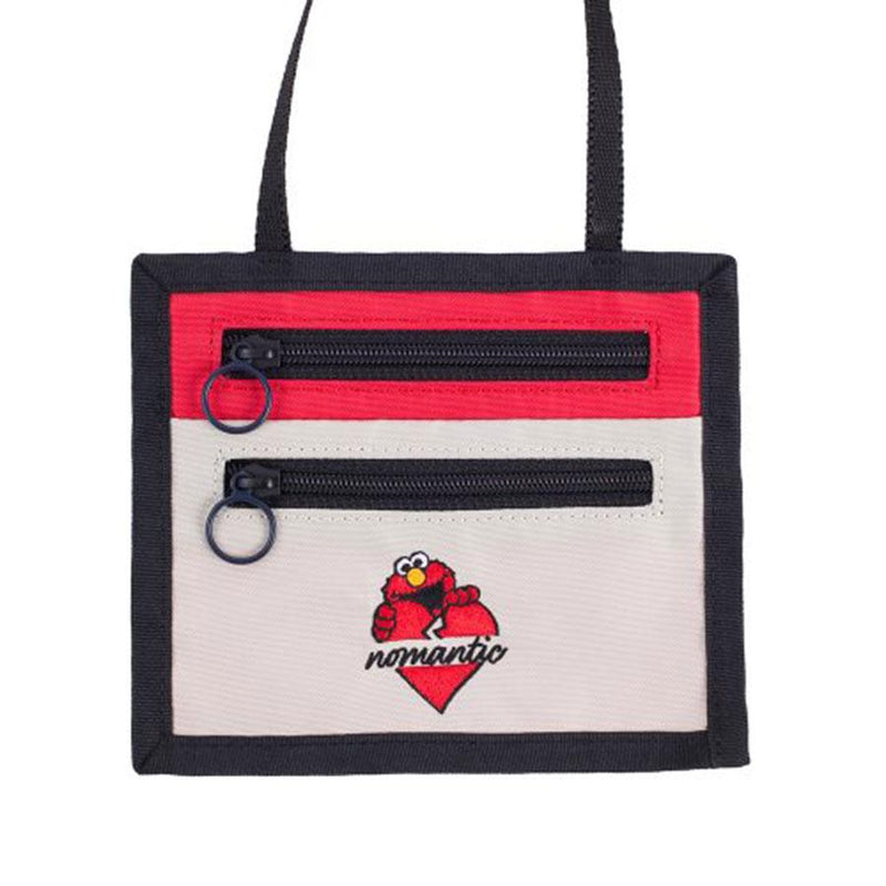 Beyond Closet x Sesame Street - Elmo Heart Logo Mini Shoulder Bag - Red