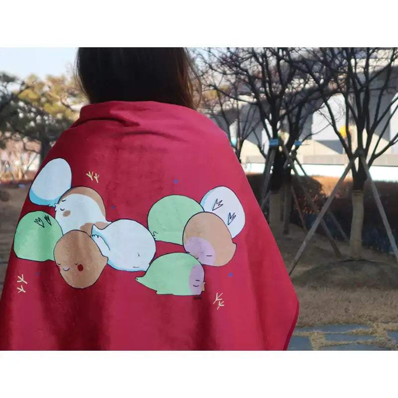 Our Cafe Owner Is Weird - Double-sided Webtoon Blanket - Webtoon Shop - Blanket - Harumio