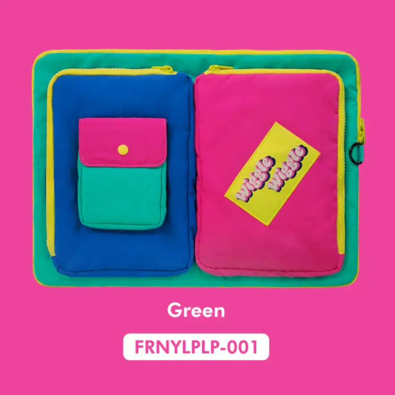 Wiggle Wiggle - Pocket Laptop Pouch - Wiggle Wiggle - Laptop Pouch - Harumio